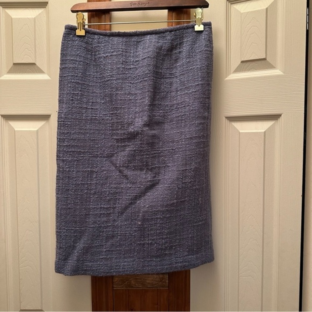 Lafayette 148 Wool Pencil Skirt